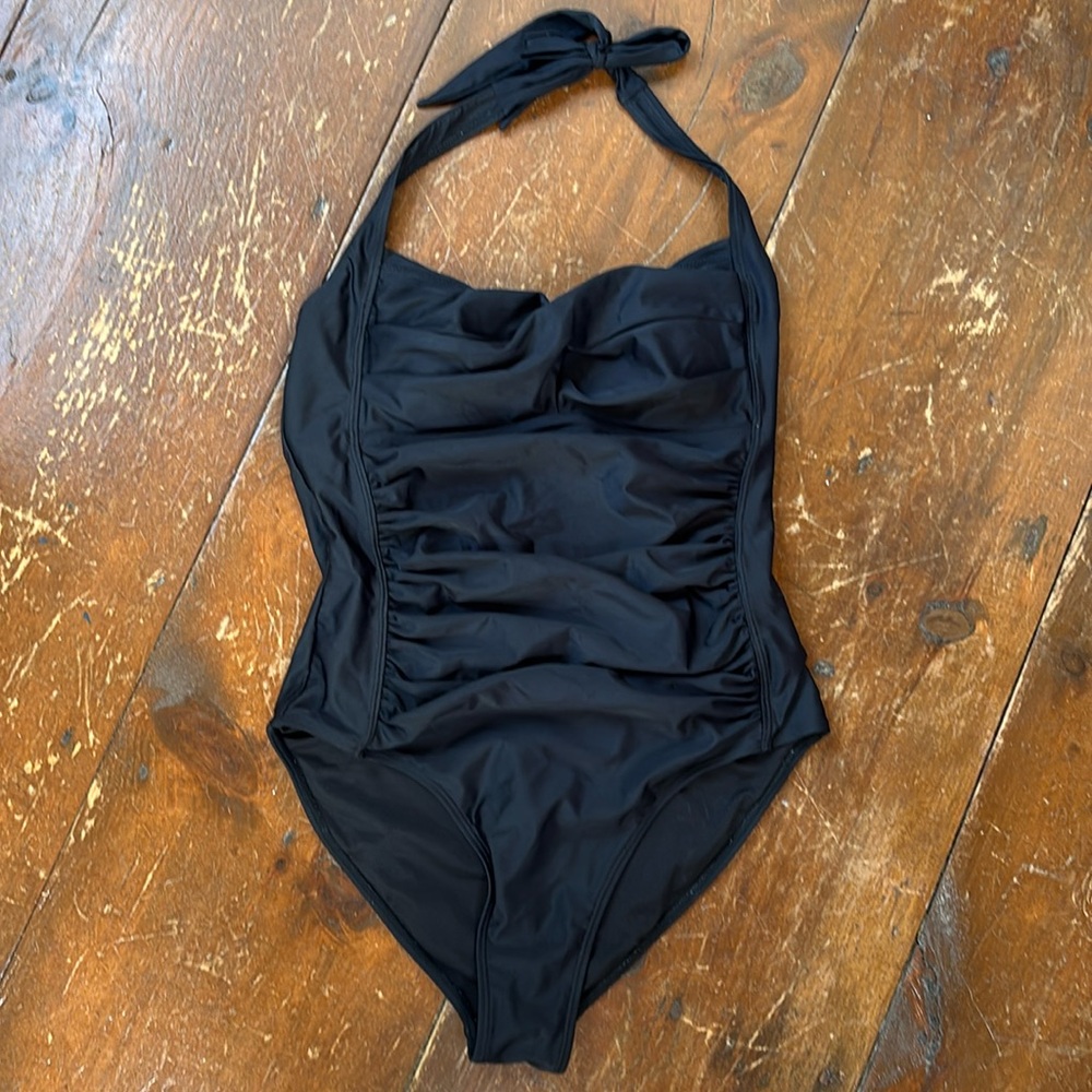 Padded one piece swimsuit
